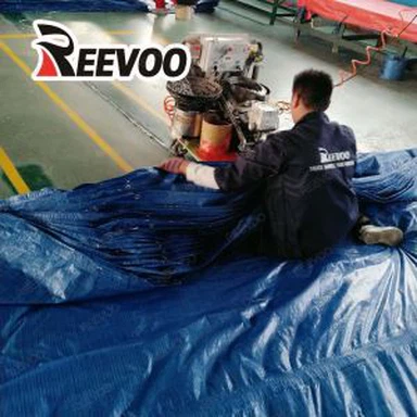 Zwaar uitgevoerde PVC-vrachtwagenzeildoek